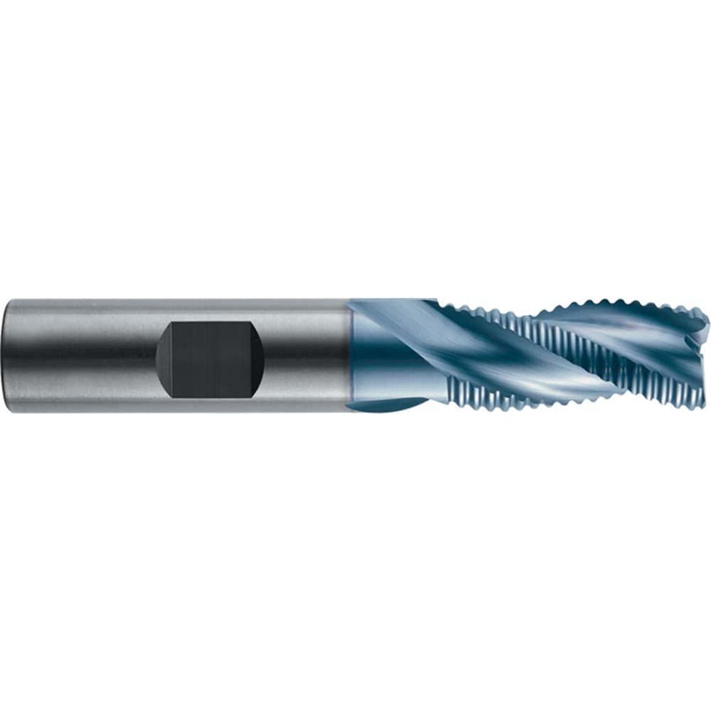 RobbJack STR-303-16-T Square End Mill: 1/2 Dia, 1 LOC, 1/2 Shank Dia, 3 OAL, 3 Flutes, Solid Carbide Image