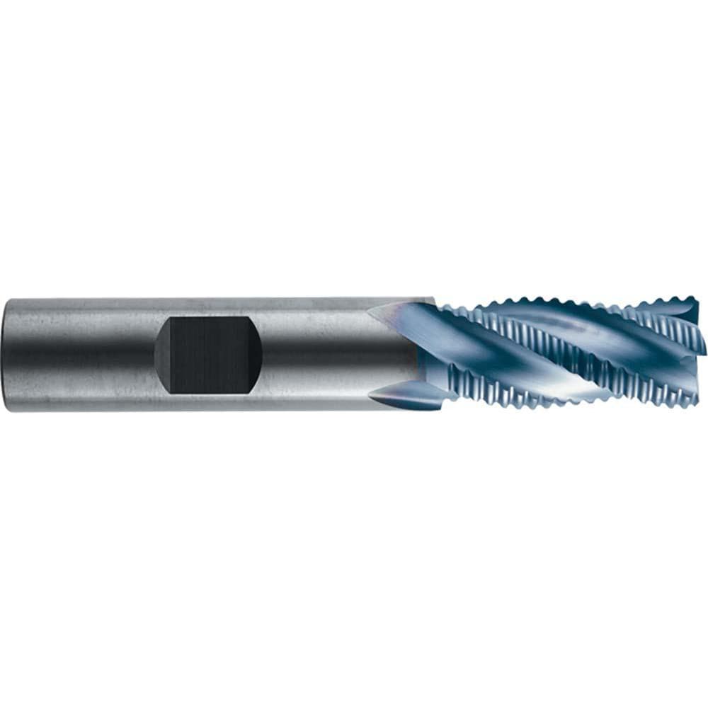 RobbJack STR-404-16-A Square End Mill: 1/2 Dia, 1 LOC, 1/2 Shank Dia, 3 OAL, 4 Flutes, Solid Carbide Image