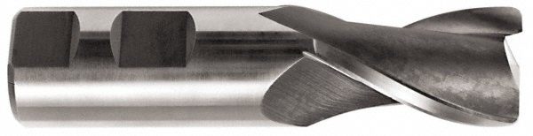 Hertel 15178 Corner Radius End Mill: 5/8" Dia, 1-5/16" LOC, 0.02" Radius, 2 Flutes, Cobalt Image