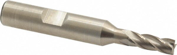 REGAL 7//8/" CUT x 7//8/" SHANK HSS END MILL 2/" LOC 6-FLUTE CENTER-CUTTING