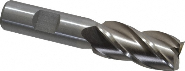 Value Collection 720-3067 Square End Mill: 3/4 Dia, 1-5/8 LOC, 5/8 Shank Dia, 3-3/4 OAL, 4 Flutes, High Speed Steel Image