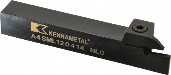 Kennametal 1953324 14mm Max Depth, 4mm Min Width, External Left Hand Indexable Grooving/Cutoff Toolholder Image