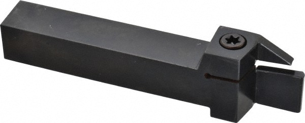 Indexable Grooving-Cutoff Toolholder: A4SMR120519, 5 mm Min Groove Width, 19 mm Max Depth of Cut, Right Hand