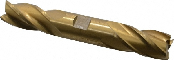 Value Collection 722-4084 Square End Mill: 1 Dia, 1-7/8 LOC, 1 Shank Dia, 6-3/8 OAL, 4 Flutes, High Speed Steel Image