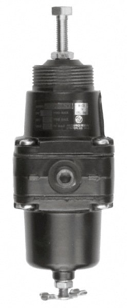 Norgren B38-200-B2CA FRL Combination Unit: 1/4 NPT, Standard, 1 Pc Filter/Regulator with Pressure Gauge Image