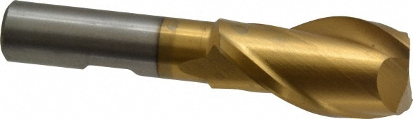 Value Collection 722-1077 Square End Mill: 13/16 Dia, 1-1/2 LOC, 1/2 Shank Dia, 3-5/16 OAL, 2 Flutes, High Speed Steel Image