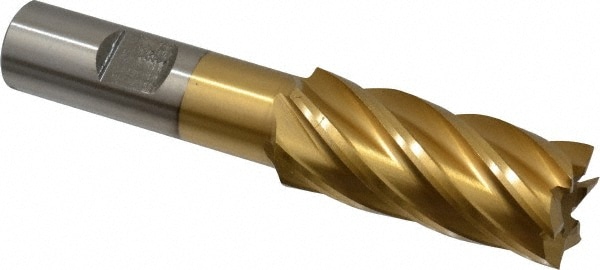 Value Collection 722-3073 Square End Mill: 13/16 Dia, 1-7/8 LOC, 5/8 Shank Dia, 4 OAL, 6 Flutes, High Speed Steel Image