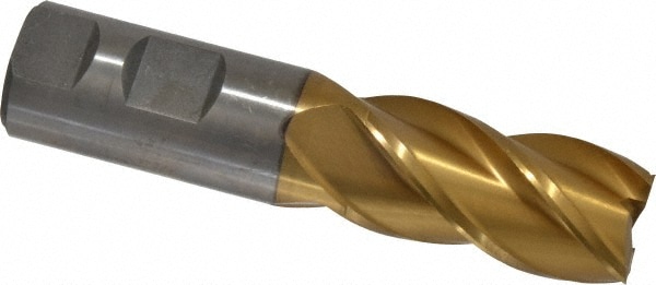 Value Collection 722-3107 Square End Mill: 1 Dia, 2 LOC, 1 Shank Dia, 4-1/2 OAL, 4 Flutes, High Speed Steel Image