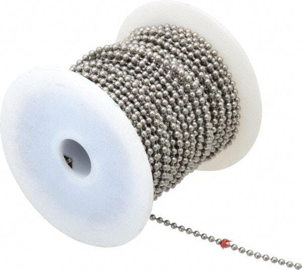 Made in USA 00159A Number 6 Trade Size Stainless Steel Ball Chain Image