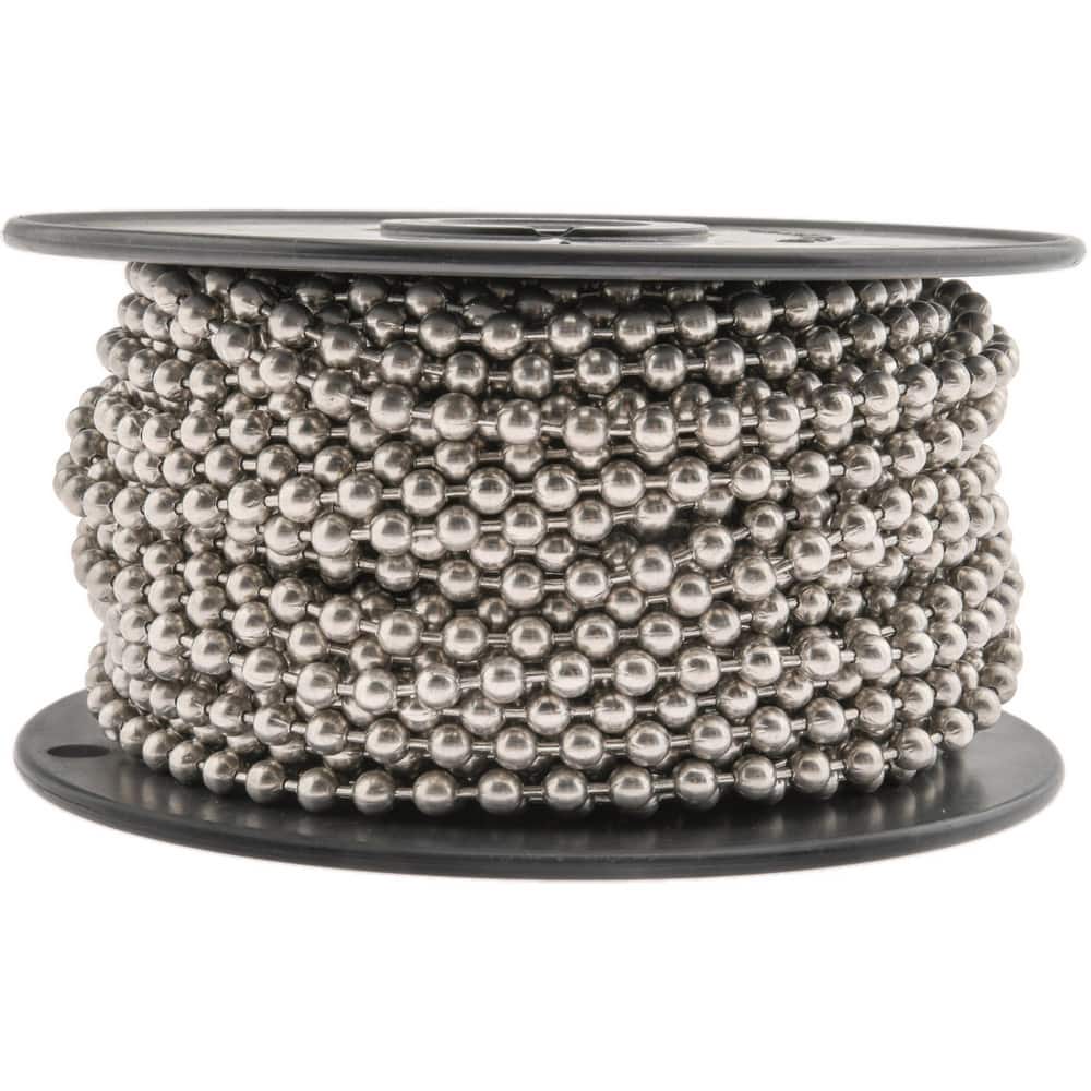Number 6 Trade Size Stainless Steel Ball Chain