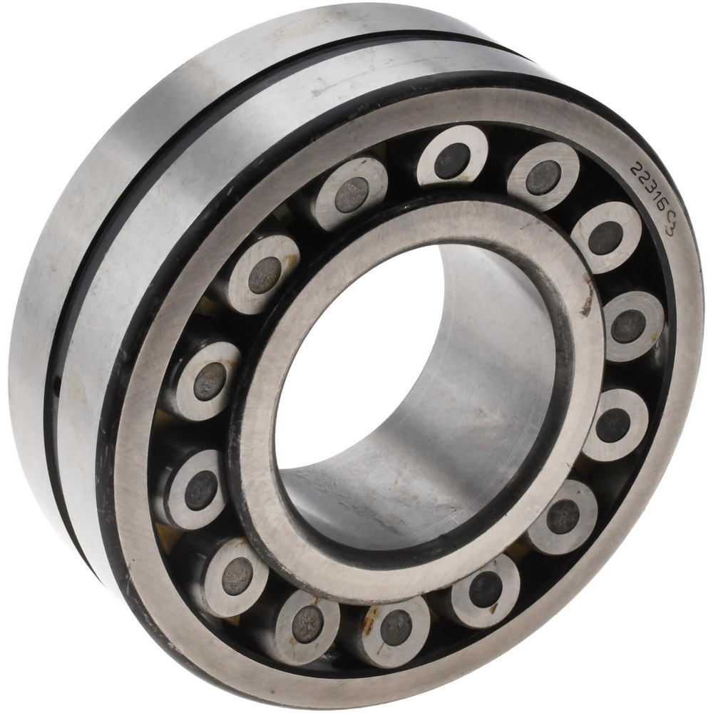 3.1496" Bore Diam, 86,200 Lbs. Dynamic Capacity, Straight Spherical Roller Bearing