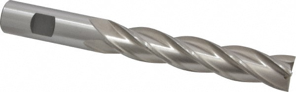 Value Collection 720-3611 Square End Mill: 3/4 Dia, 4 LOC, 3/4 Shank Dia, 6-1/4 OAL, 4 Flutes, High Speed Steel Image