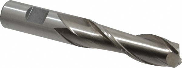 Value Collection 720-1239 Square End Mill: 3/4 Dia, 2-1/2 LOC, 3/4 Shank Dia, 4-3/4 OAL, 2 Flutes, High Speed Steel Image