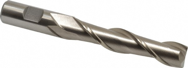 Value Collection 720-1243 Square End Mill: 3/4 Dia, 3-1/2 LOC, 3/4 Shank Dia, 5-3/4 OAL, 2 Flutes, High Speed Steel Image