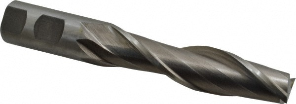 Value Collection 720-1259 Square End Mill: 1 Dia, 4 LOC, 1 Shank Dia, 6-1/2 OAL, 2 Flutes, High Speed Steel Image