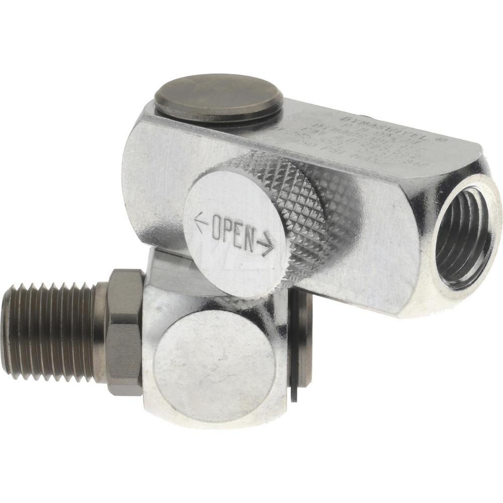 Dynabrade 1/4 Male x Female NPT Pneumatic Hose Swivel Fitting