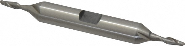 Value Collection 720-2100 Ball End Mill: 0.125" Dia, 0.375" LOC, 2 Flute, High Speed Steel Image