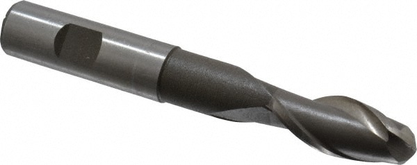 Value Collection 720-1465 Ball End Mill: 0.625" Dia, 1.375" LOC, 2 Flute, High Speed Steel Image