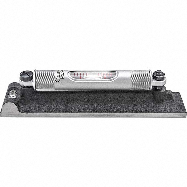 Precision Level: Machinists, 0.005" Sensitivity Per 10" - Brass (Tube), 2 Vial