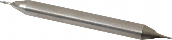 Value Collection 720-1600 Square End Mill: 1/32 Dia, 3/64 LOC, 3/16 Shank Dia, 2 OAL, 2 Flutes, High Speed Steel Image