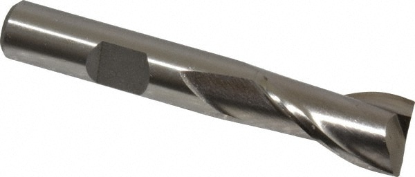 Value Collection 723-9119 Square End Mill: 0.4724 Dia, 13/16 LOC, 3/8 Shank Dia, 2-1/2 OAL, 2 Flutes, Cobalt Image