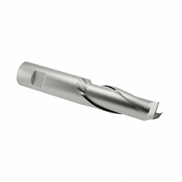 Value Collection 723-9140 Square End Mill: 0.5512 Dia, 1-1/8 LOC, 1/2 Shank Dia, 3-1/8 OAL, 2 Flutes, Cobalt Image