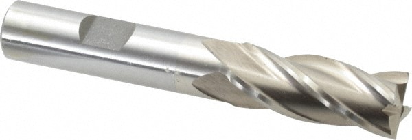 Value Collection 723-8677 Square End Mill: 0.5512 Dia, 1-3/8 LOC, 1/2 Shank Dia, 3-3/8 OAL, 4 Flutes, Cobalt Image