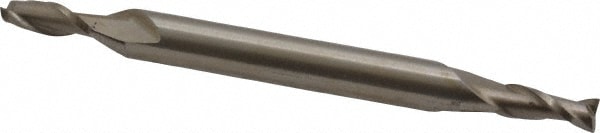 Value Collection 720-1642 Square End Mill: 1/8 Dia, 3/8 LOC, 3/16 Shank Dia, 2-1/4 OAL, 2 Flutes, High Speed Steel Image