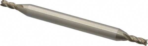 Value Collection 720-4322 Square End Mill: 3/32 Dia, 9/32 LOC, 3/16 Shank Dia, 2-1/4 OAL, 4 Flutes, High Speed Steel Image