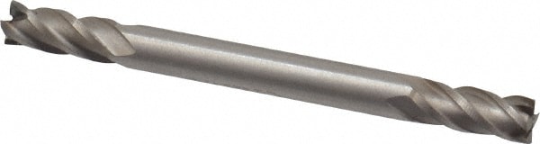 Value Collection 720-4334 Square End Mill: 3/16 Dia, 1/2 LOC, 3/16 Shank Dia, 2-1/4 OAL, 4 Flutes, High Speed Steel Image