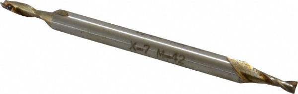 Value Collection 720-1658 Square End Mill: 7/64 Dia, 9/32 LOC, 3/16 Shank Dia, 2-5/8 OAL, 2 Flutes, High Speed Steel Image