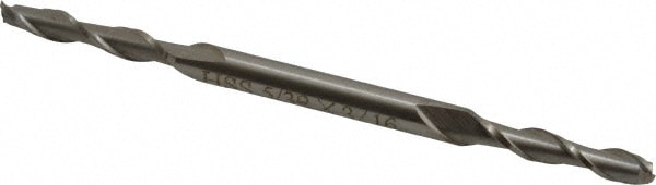 Value Collection 720-1664 Square End Mill: 5/32 Dia, 7/8 LOC, 3/16 Shank Dia, 3-1/4 OAL, 2 Flutes, High Speed Steel Image