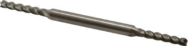 Value Collection 720-4344 Square End Mill: 1/8 Dia, 3/4 LOC, 3/16 Shank Dia, 3-1/8 OAL, 4 Flutes, High Speed Steel Image