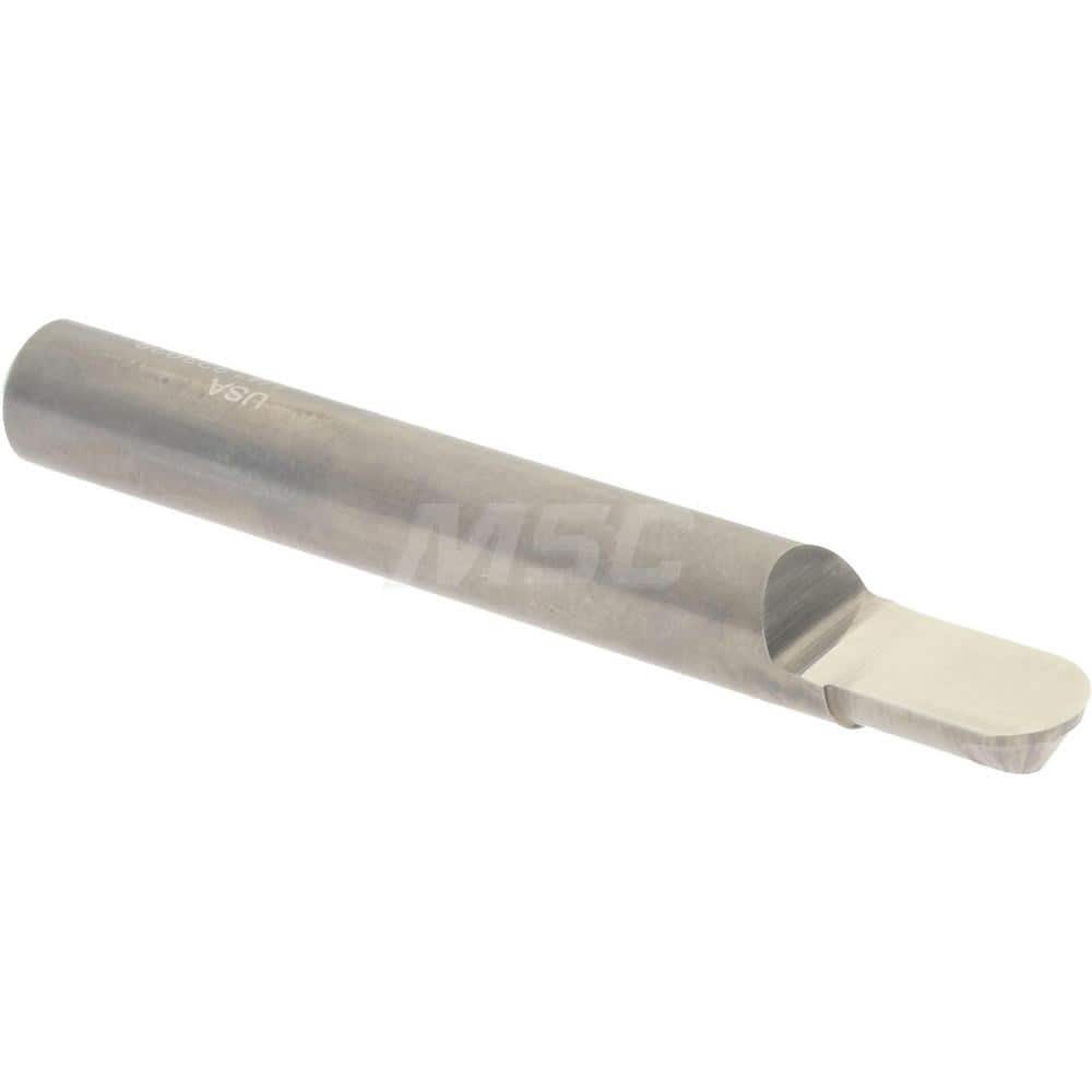 Engraving Cutter: 1/4" Dia, Ball Point, Solid Carbide