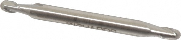 Value Collection 843-0140 Ball End Mill: 0.1406" Dia, 0.2188" LOC, 2 Flute, High Speed Steel Image