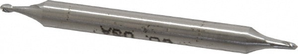 Value Collection 543-0062 Ball End Mill: 0.0625" Dia, 0.0938" LOC, 2 Flute, Cobalt Image