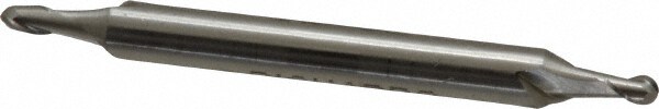 Value Collection 543-0093 Ball End Mill: 0.0938" Dia, 0.1406" LOC, 2 Flute, Cobalt Image