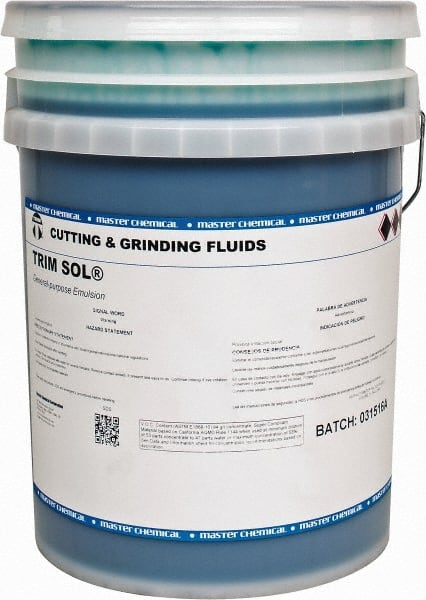 Master Fluid Solutions SOL-5G Cutting & Grinding Fluid: 5 gal Pail 