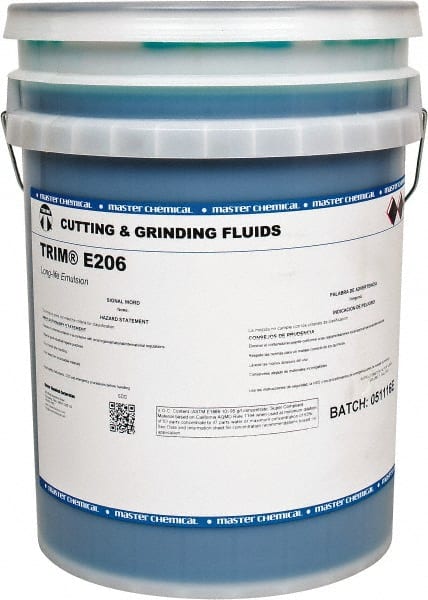 Master Fluid Solutions E206-5G Cutting & Grinding Fluid: 5 gal Pail 