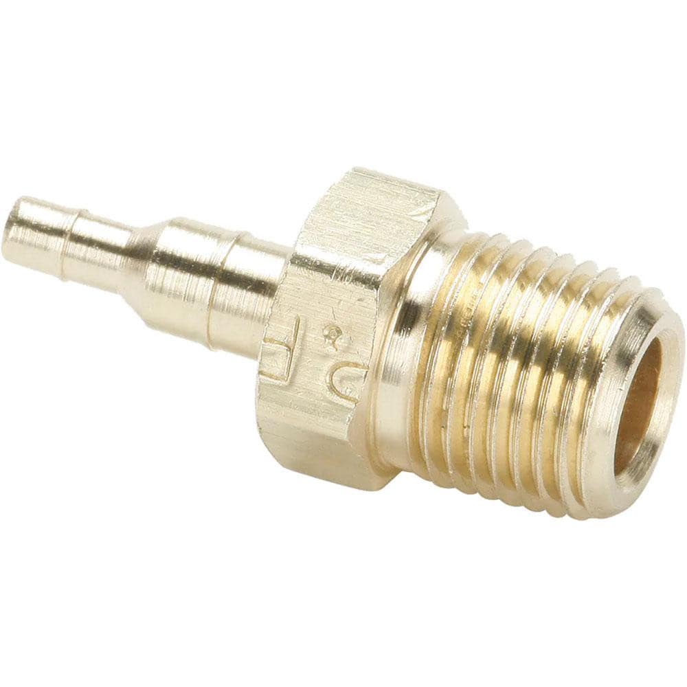 Barb-to-Pipe Adapter: Multiple Barbs, 1/8-27