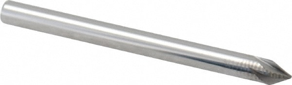 Countersink: 60 ° Included Angle, 5 Flutes, Solid Carbide, Right Hand Cut