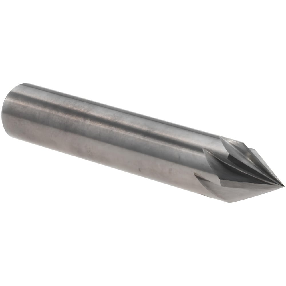 Countersink: 60 ° Included Angle, 7 Flutes, Solid Carbide, Right Hand Cut