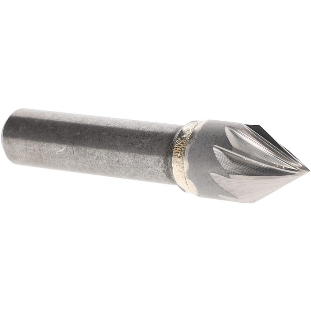 Countersink: 60 ° Included Angle, 9 Flutes, Solid Carbide, Right Hand Cut