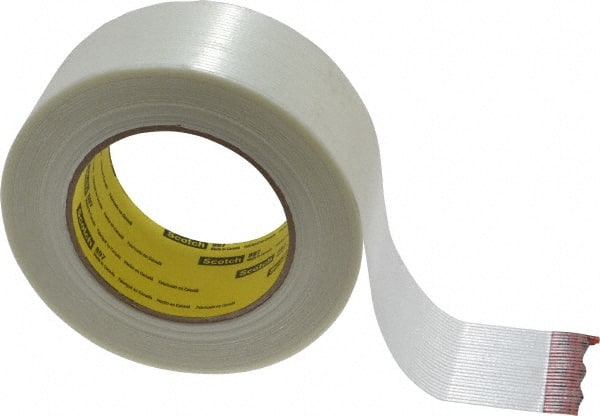 Packing Tape: 2" Wide, Clear, Rubber Adhesive