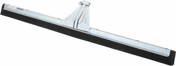 Squeegee: 30" Blade Width, Moss Foam Rubber Blade - Metal & Steel Holder