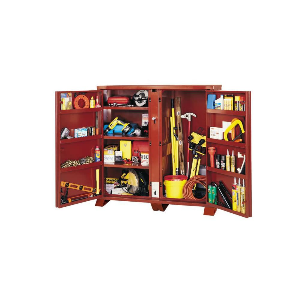 Afwijzen waarschijnlijk Hertellen Jobox - Job Site Tool Storage Cabinet: 60-3/4" High - 01821834 - MSC  Industrial Supply