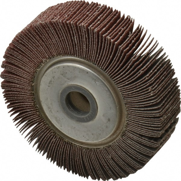 4 x 1" 60 Grit Aluminum Oxide Unmounted Flap Wheel