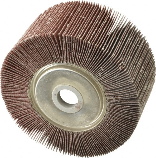 4 x 2" 80 Grit Aluminum Oxide Unmounted Flap Wheel