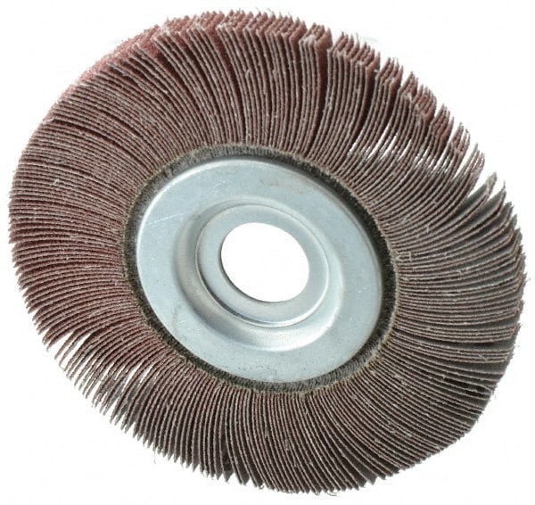 6 x 1/2" 60 Grit Aluminum Oxide Unmounted Flap Wheel