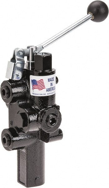 Prince RD-2555-T4-ESA1 Hydraulic Control Spool Valve: 1/2" Inlet, 1/2" Outlet, 20 GPM, 3,000 Max psi 